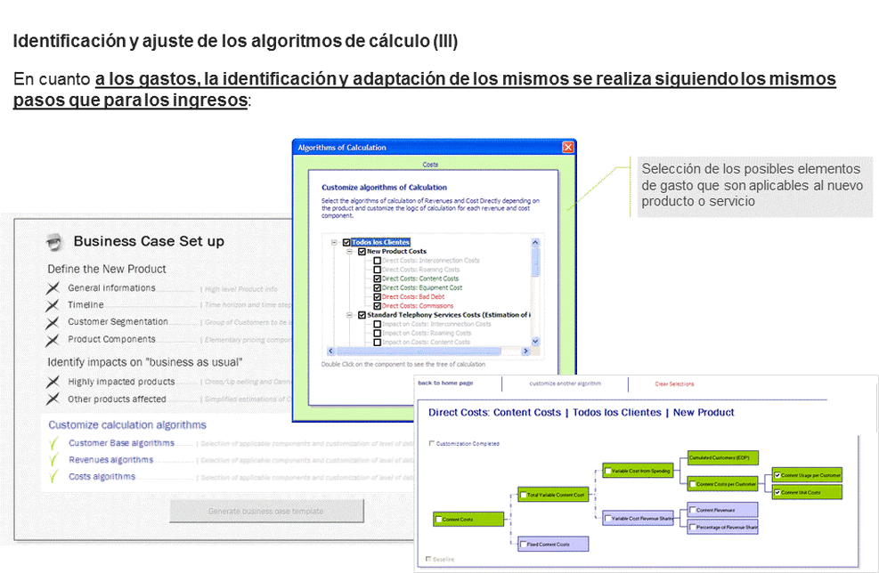 Analysis of investments for new services
